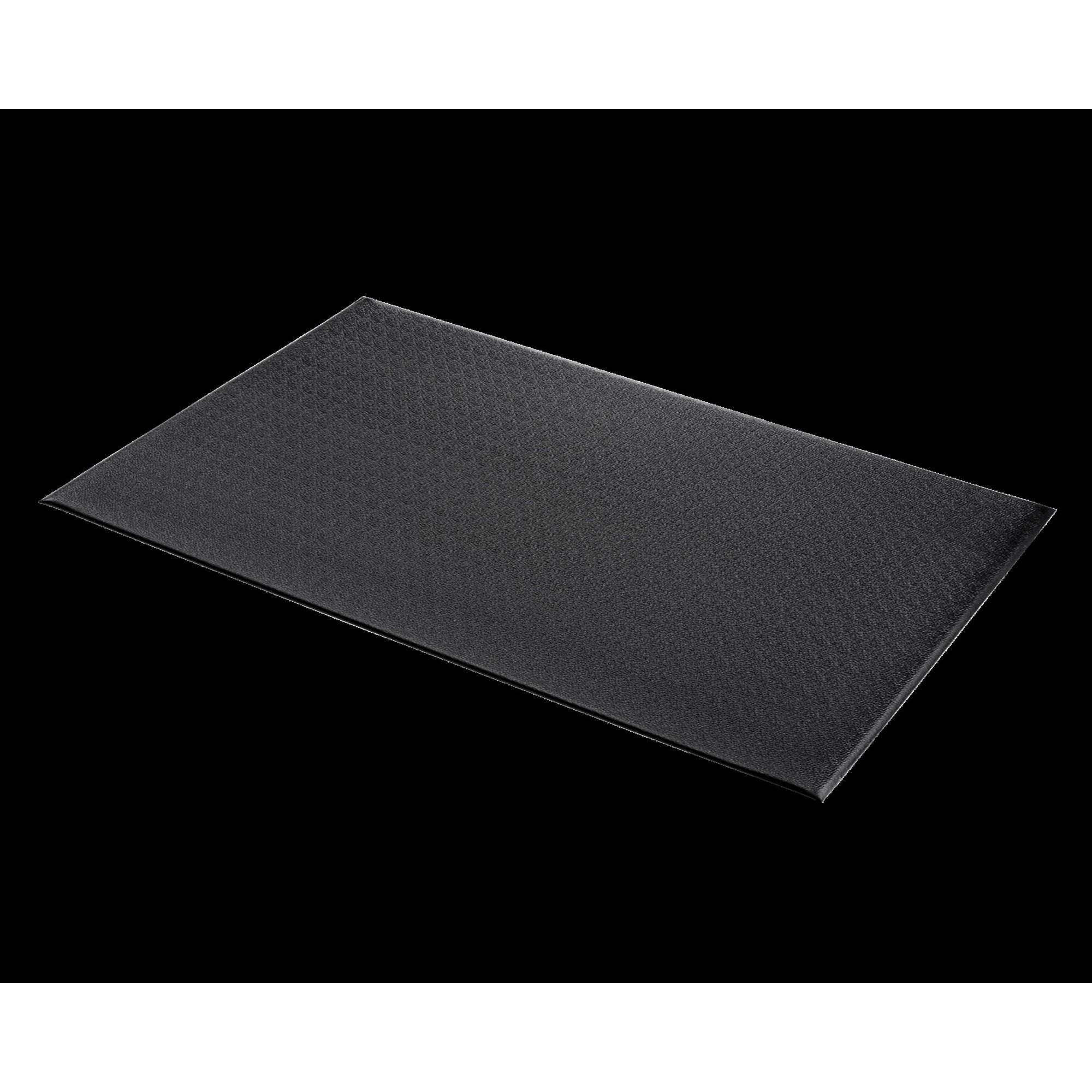 Crown Matting Technologies, Wear-Bond Tuff-Spun Diamond-Surface 2ft.x3ft. Black, Width 24 in, Length 36 in, Thickness 9/16 in, Model# WB 0023KD